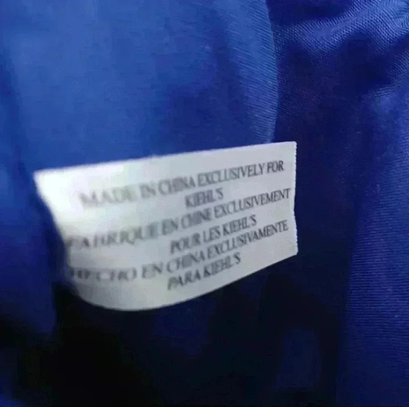 Kiehl's Canvas  Cosmetic Makeup Travel Pouch Bag Limited Edition - Picture 4 of 6